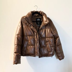 Women’s Hollister Brown Puffer